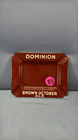 Dominion Ale Enameled Ash Tray