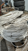 Skid of White Plastic Coated Electric Fence Wire - 3