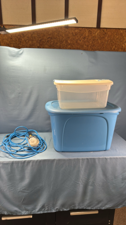 Tuff 63L Tote w/Lid, 20 Quart Tote w/Lid