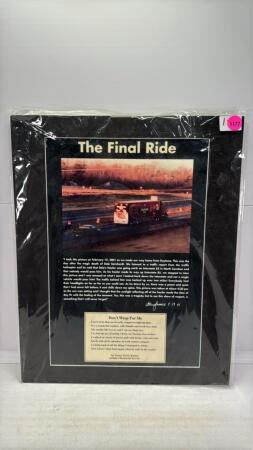 The Final Ride' Dale Earhardt Poster
