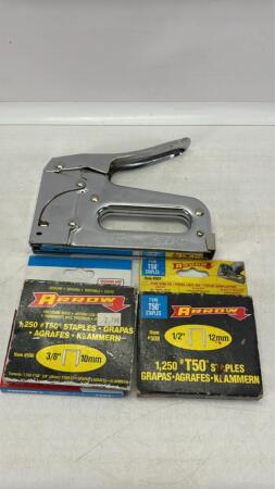 Arrow Stapler & 3 Pkgs of Staples