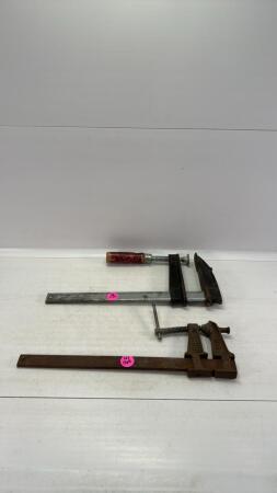 (2) 12in Sliding Bar Clamps