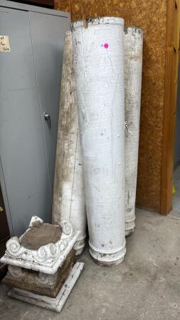 (4) Wooden Veranda Columns