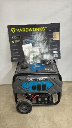 Yardworks 3500W Continuous Generator