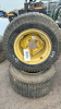 Pair of Carlisle 23x10.5-12 Tires on 5 Bolt Rims - 3