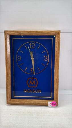 Molson Quartz Clock