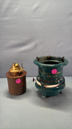 (2) Partial Oil Lamps