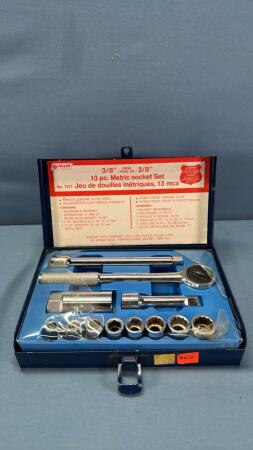 Fuller 3/8in Drive 12PC Metric Socket Set