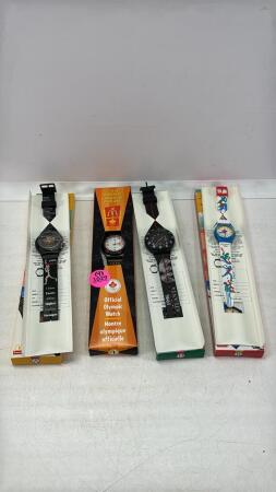 (4) Offical Olympic Watches from McDonalds