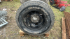 4 Hercules LT265/70R17 Tires on 8 Bolt Rims - 5