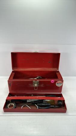 Mastercraft Metal Toolbox with Contents