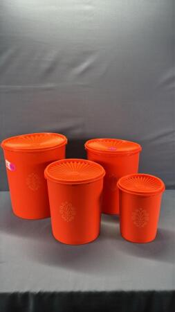 Tupperware 4PC Cannister Set