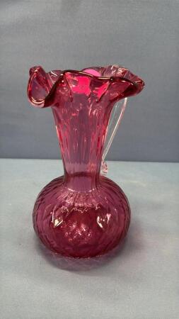 Cranberry Pitcher