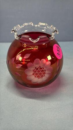 Cranberry Rose Bowl