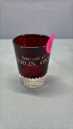 Berlin Ontario Souvenir 2.5in Shot Glass