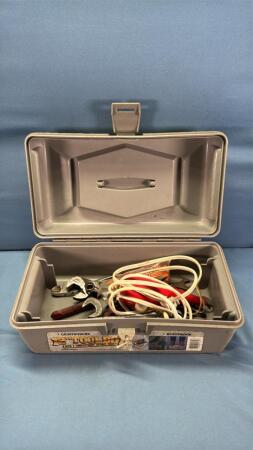 Plastic Toolbox with Contents