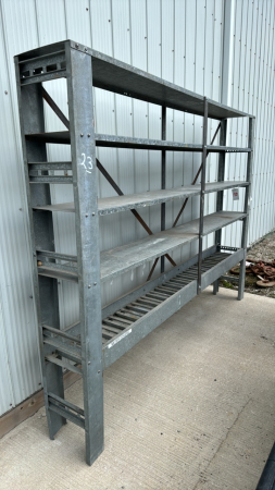 Metal Shelving Unit