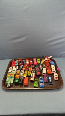 Approx. 41 Small Toy Vehicles