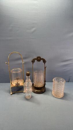Pickle Cruet Lot