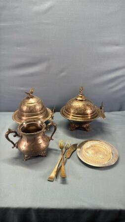 Silver Plate Lot