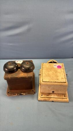 (2) Remote Telephone Bell Boxes