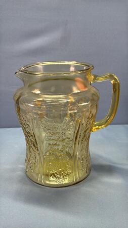 Yellow Depression Pitcher