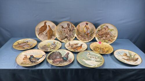 (12) "Gamebirds of the World " Plates