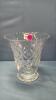 Crystal Vase with Diamond Pattern - 3