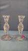 Pair of Pinwheel 6in Candle Sticks - 3