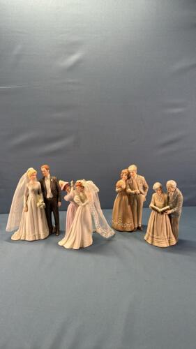 (4) Treasured Memories Figures