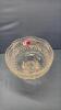 Heavy Glass Pedestal Bowl - 2