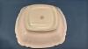 Austrian Rectangular Berry Bowl & (6) 5in Nappies - 7