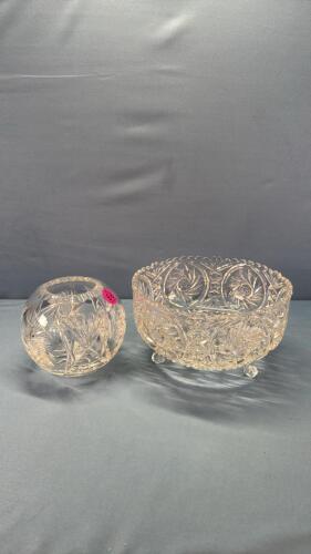 (2) Pinwheel Bowls