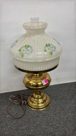 Aladdin Style Repro Electrified Coal Oil Lamp