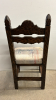 Carved Wooden Chair - 4