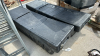 2 Poly Cross Box Tool Boxes -No Keys - 5