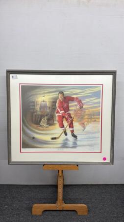Mr Hockey Numbered Print by James Lumbers