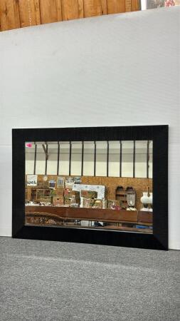 Mirror with Wooden Frame