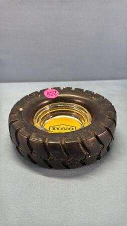 Toyo Rubber Tire Ash Tray