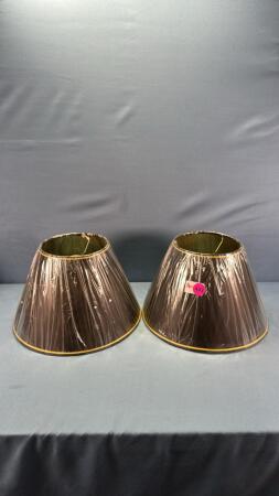 (2) Unused Lamp Shades