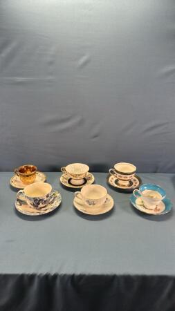 (6) Cups & Saucers