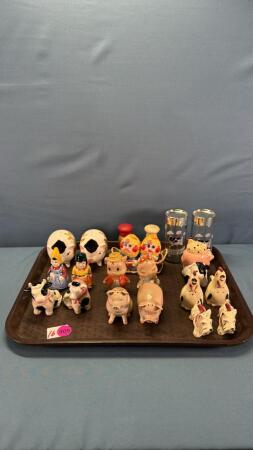 11 Pairs of Salt & Peppers
