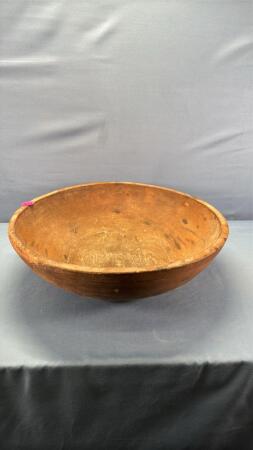 17in Wooden Butter Bowl
