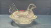Glass Hen on the Nest - 3