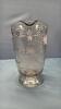 Maple Leaf Glass Pitcher - 2