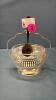 Jam Dish in Stand with Spoon