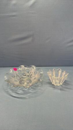 9in Iris Bowl & Small 4in Wide Bowl