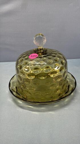 Coin Dot Green Cheese Boat