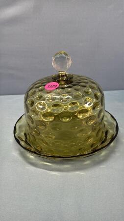 Coin Dot Green Cheese Boat