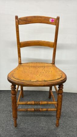 Wooden Refinished Chair